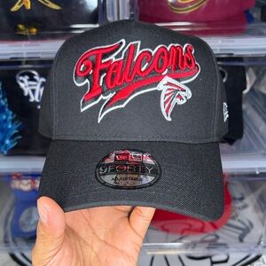 Black Falcons Adjustable Cap
